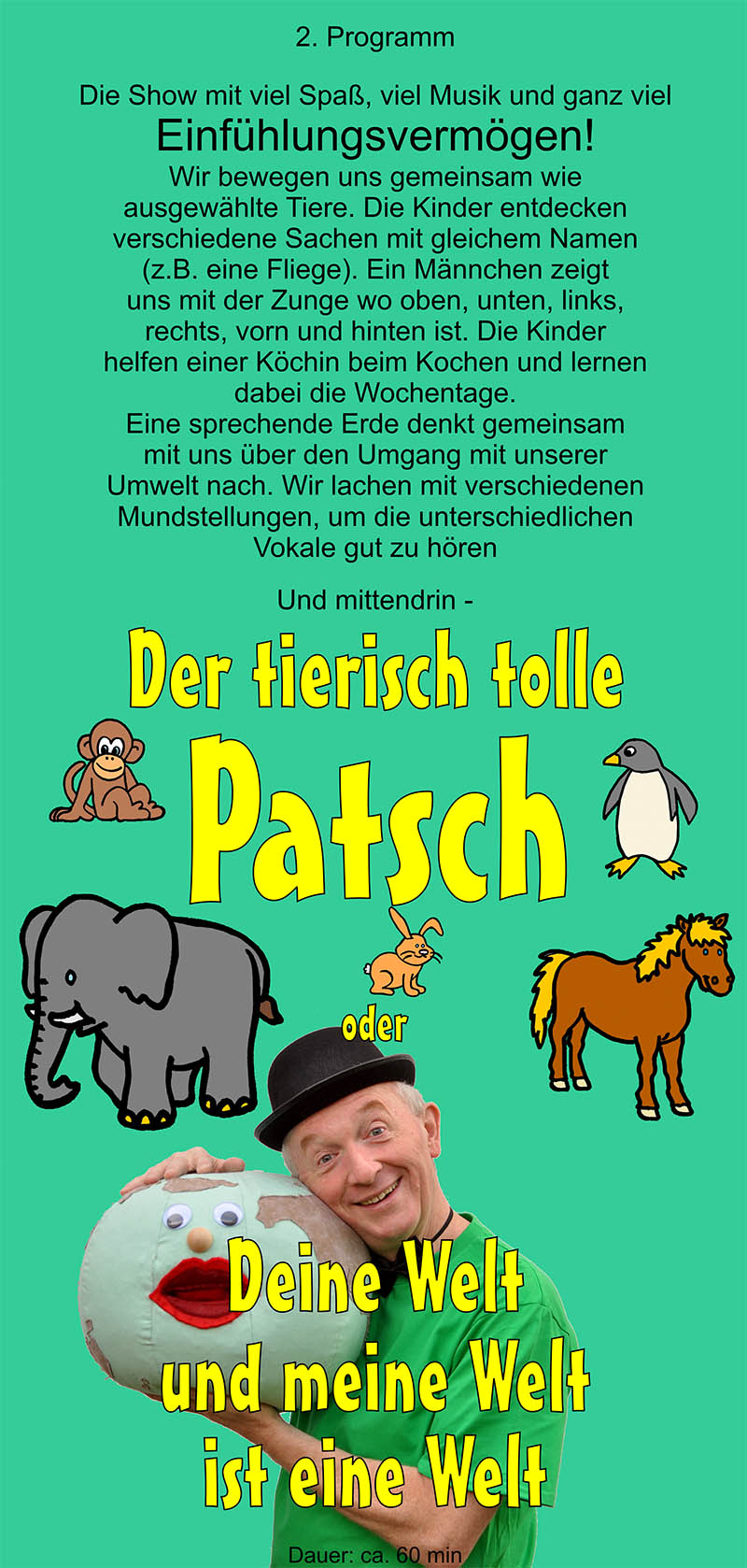 Der tierisch tolle Patsch